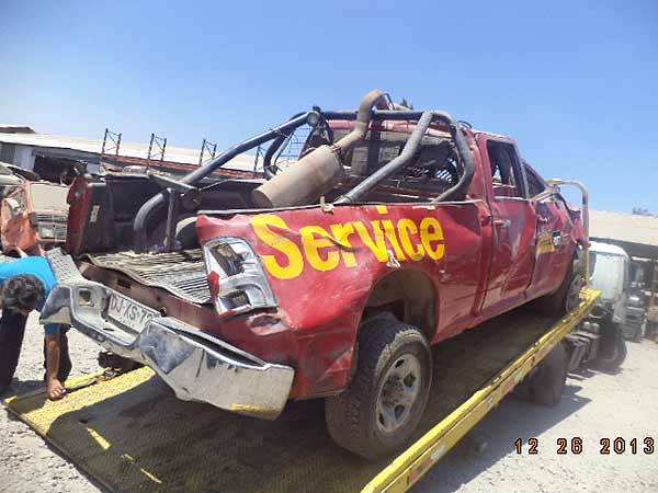  Dodge RAM 2012    EN DESARME