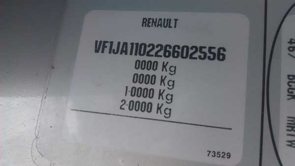  Renault SCENIC 2002    EN DESARME