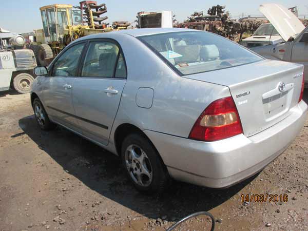  Toyota COROLLA 2002    EN DESARME