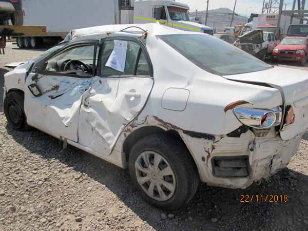  Toyota COROLLA 2012    EN DESARME