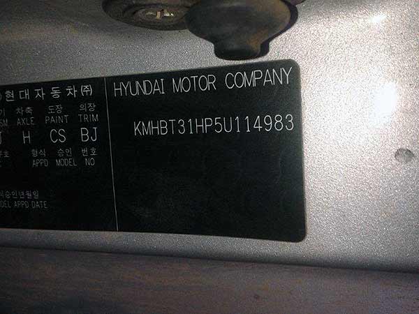  Hyundai GETZ 2005    EN DESARME
