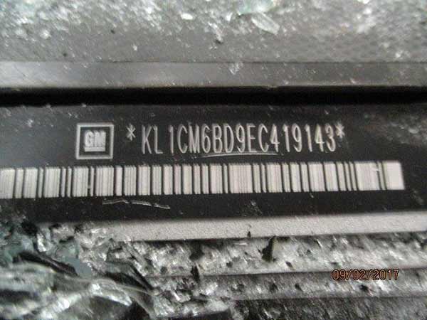  Chevrolet SPARK 2014    EN DESARME