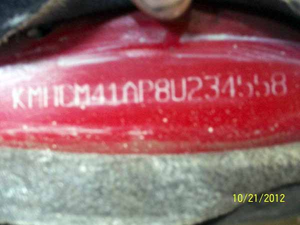  Hyundai ACCENT 2008    EN DESARME