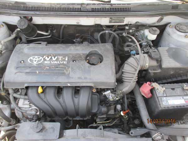  Toyota COROLLA 2002    EN DESARME